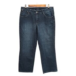 Jag Straight Leg Dark Wash Jeans Size 16